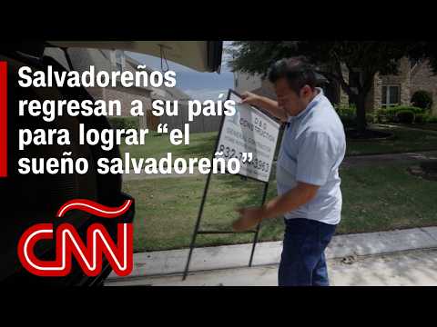 Inmigrantes de El Salvador regresan a su país para lograr “el sueño salvadoreño”