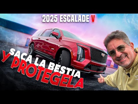 2025 Cadillac Escalade V • ¡Te dejará boquiabierto! • lujo y potencia en un solo vehículo