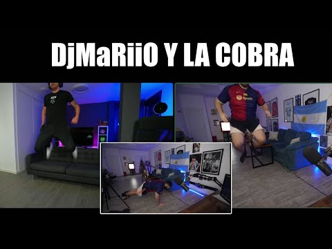 DjMaRiiO LOGRA QUE LA COBRA SE LEVANTE DE LA SILLA😂