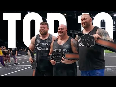 TOP 10 STRONGMEN OF 2024 | STRONGMAN RANKING