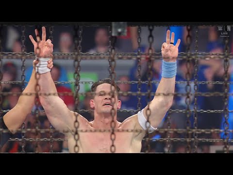 John Cena Wins Men's Elimination Chamber | WWE Elimination Chamber 2025 | Highlights