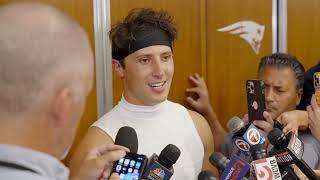 Tommy DeVito on Joining the Patriots: "I Want to Make it Count." | Press Conference