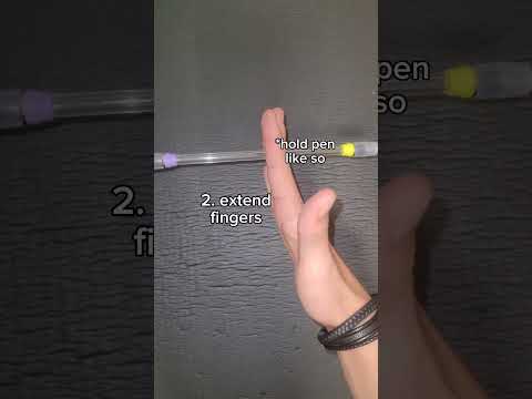 Works best with longer/heavier pens 🖊🌀#penspinning #tutorial #capcut #capcutwithlove