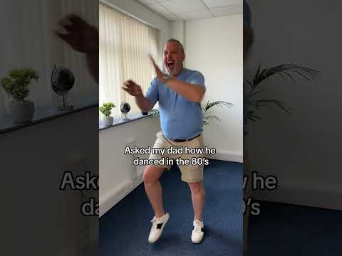 Asked my dad how he danced in the 80’s