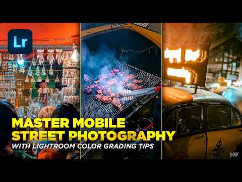 Pro Tips for Stunning Mobile NIGHT STREET Photography with LIGHTROOM Processing Tricks