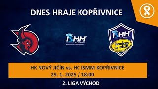 Derby HK ĎABLOVÈ NOVÝ JIČÍN VS HC ISSM KOPŘIVNICE 4:3 Prohra pro Kopřivnici