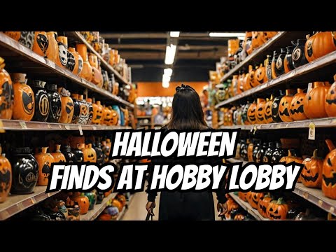 Halloween at Home Goods & Hobby Lobby