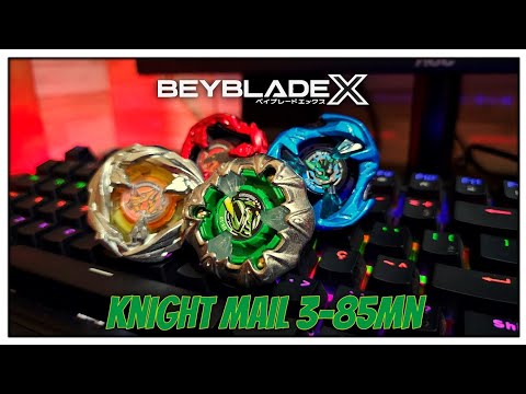 MELHOR BEYBLADE ATÉ AGORA? KNIGHT MAIL 3-85MN!
