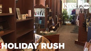 Local business owners reflect on holiday rush.