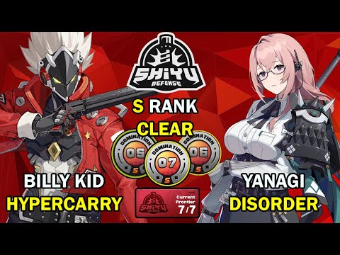 Billy Hyper & Yanagi Disorder | Shiyu Critical Node 5 to 7 S Rank | Zenless Zone Zero ZZZ 1.3