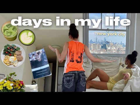 summer in the city, healthy habits, reading & friends