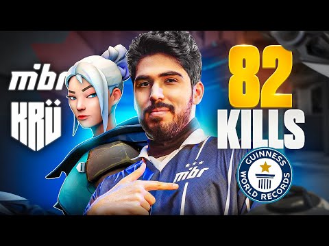 ASPAS QUEBRA MAIS UM RECORDE E FAZ 82KILLS! MIBR x KRU Eliminatórias