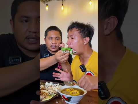 mana bisa makan bebek pake apel