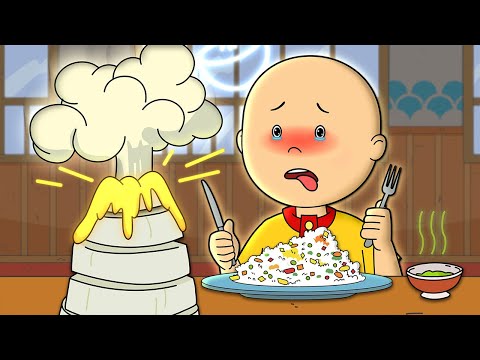 Caillou en el Restaurante | Caillou en Español Castellano