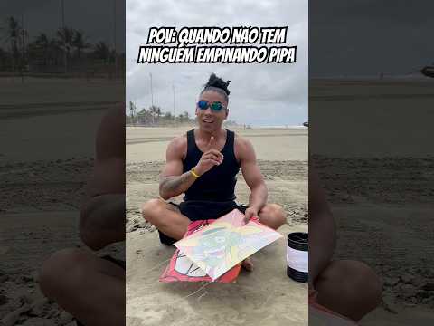 Não gosto de empinar PIPA sozinho 😂