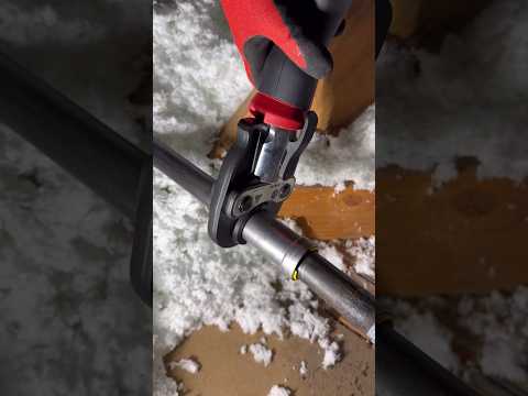 repairing a leaky gas line with @MilwaukeeTool  #MilwaukeeTool #NothingButHeavyDuty