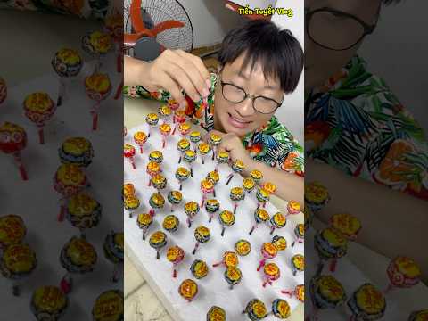 Em gái đi bán 100 chiếc kẹo mút #tuyettuyettv #shortvideo