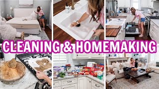 CLEANING & HOMEMAKING + GROCERY HAUL | Let's Check Off the To Do List!