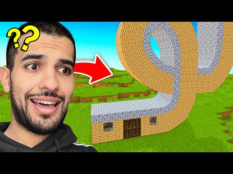 J'ai AGRANDI sa Maison jusqu'à ce qu'il Remarque sur Minecraft…