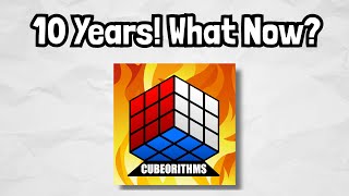 Happy 10th Birthday Cubeorithms!