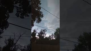 POV: You Suddenly Regret Filming the Storm ⚡- #southdakota #lightning  #tooclose #weathergirl