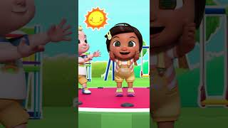 Let's BOOGIE! 🕺 Nina & CoComelon Dance Party #kids #shorts