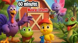 MÚSICAS INFANTIS - GALINHA PINTADINHA- DESENHO ANIMADO -  BORBOLETINHA 