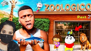 Franklin Opens the BIGGEST ZOO - GTA 5