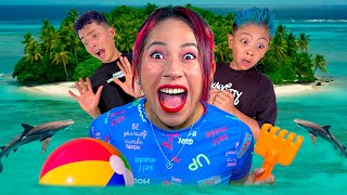 EXPLORANDO ENTRE OLAS Y ARENA #layara  #funny  #comedy  #santioficial #camiloaguillonn #viral