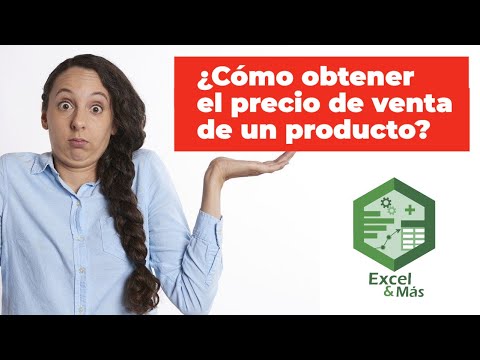 ¿Cómo obtener el precio de venta de un producto?