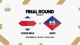 Costa Rica vs Haiti | 2024/25 Concacaf Qualifiers