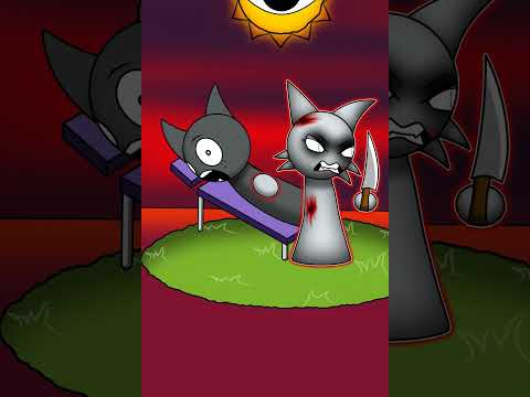 Aqua solo quería dar un masaje… y Gray pagó el precio 😬💢#wenda #gray #incredibox #sprunki #funny