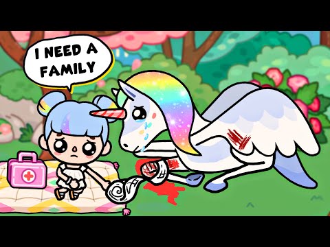 The Unicorn I Saved Became My Mom 🦄🥺 | Sad Toca Boca Story | Toca Life World