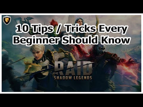RAID Shadow Legends - 10 Tips / Tricks Every Beginner Should Know