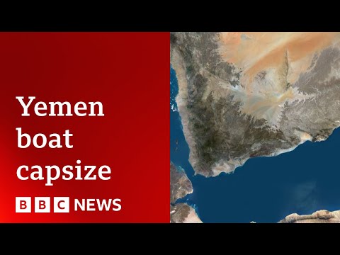 YouTube video thumbnail: Dozens of People Die in Boat Capsize off Yemen