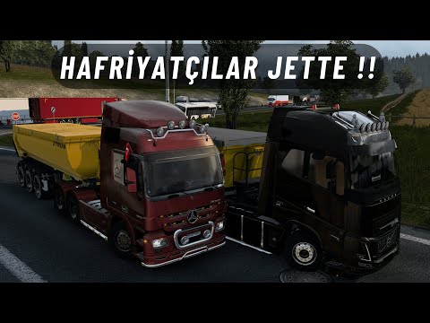 CALAİS - DUİSBURG YOLU !!! - EKİPLE HAFRİYAT JETİ !!! | MERCEDES ACTROS MOD | ETS 2 TRUCKERSMP