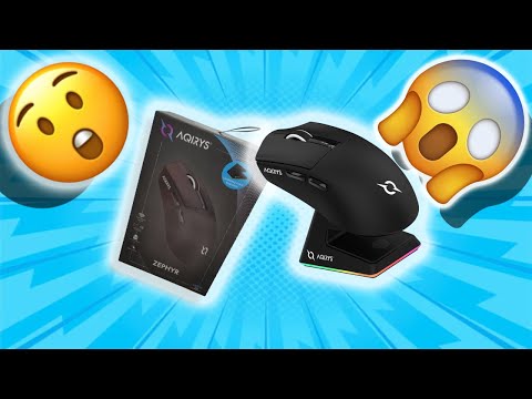 👉UNBOXING AQIRYS ZEPHYR WIRELESS GAMING MOUSE