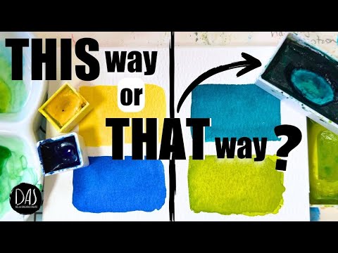 I painted the same picture twice, and THIS happened…