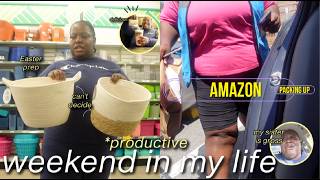 My Productive Weekend Vlog: Emissions Test, Easter Prep, Amazon Flex & Pappadeaux!
