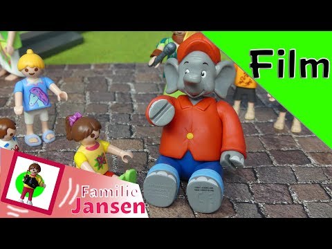 Playmobil Film deutsch "Ist das Benjamin Blümchen in der Minidisco?" Familie Jansen / Kinderfilm