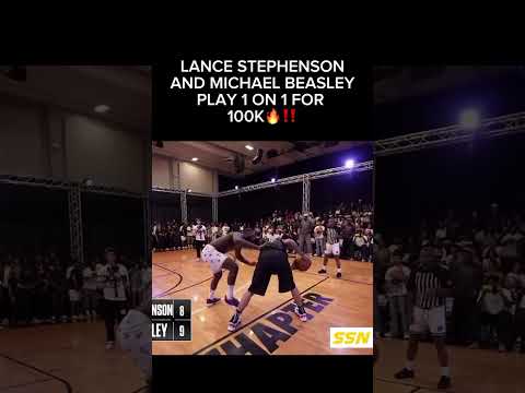 Lance Stephenson versus Michael Beasley 1 on 1 for 100 K