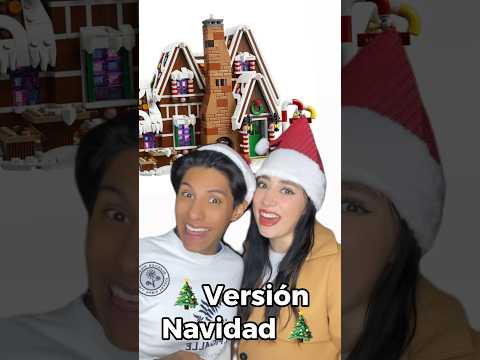 PARTE 2 -NUESTRA CASA DE LEGO VERSIÓN NAVIDAD 😆❤️🎄 #shorts #holidayswithshorts