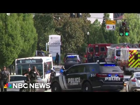 YouTube video thumbnail: Atlanta Gunman Fired Hundreds of Rounds at CDC Headquarters