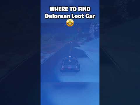 ALL LOCATIONS OF MYTHIC DELOREAN LOOT CAR🤩 #shorts