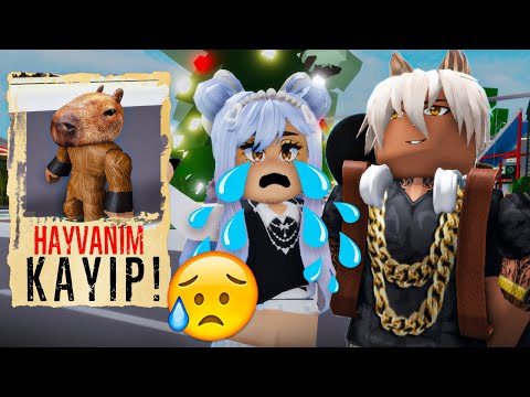 EVCİL HAYVANIMIZ KAYBOLDU 😨 KAÇIRILDI mı? ROBLOX Brookhaven🏡RP