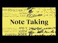 Understanding Digital Note Taking and Personal Knowledge Management