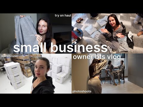 a week in my life owning a small business + THE BEST SWEAT SETS on earth.