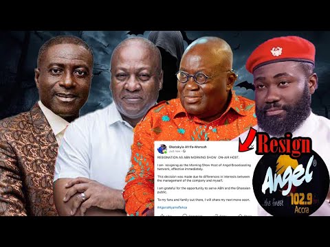 Wahala As Okatakyie Afrifa Resign From Angel Fm!Captain Smart Shade& Mocks Him! Shut Up