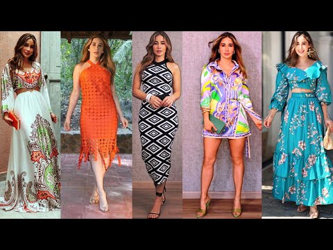 🟢Looks VESTIDOS de MODA 2024 SENCILLOS y CASUALES / vestidos sencillos y casuales de Moda 2024