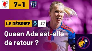 OL Lyonnes 7-1 Paris FC : 14 buts en 2 matchs, et un doute... | Débrief Première Ligue J2